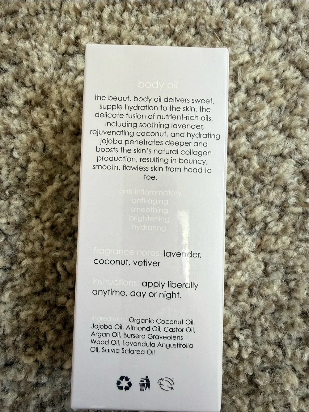 Beaut Lavender Body Oil